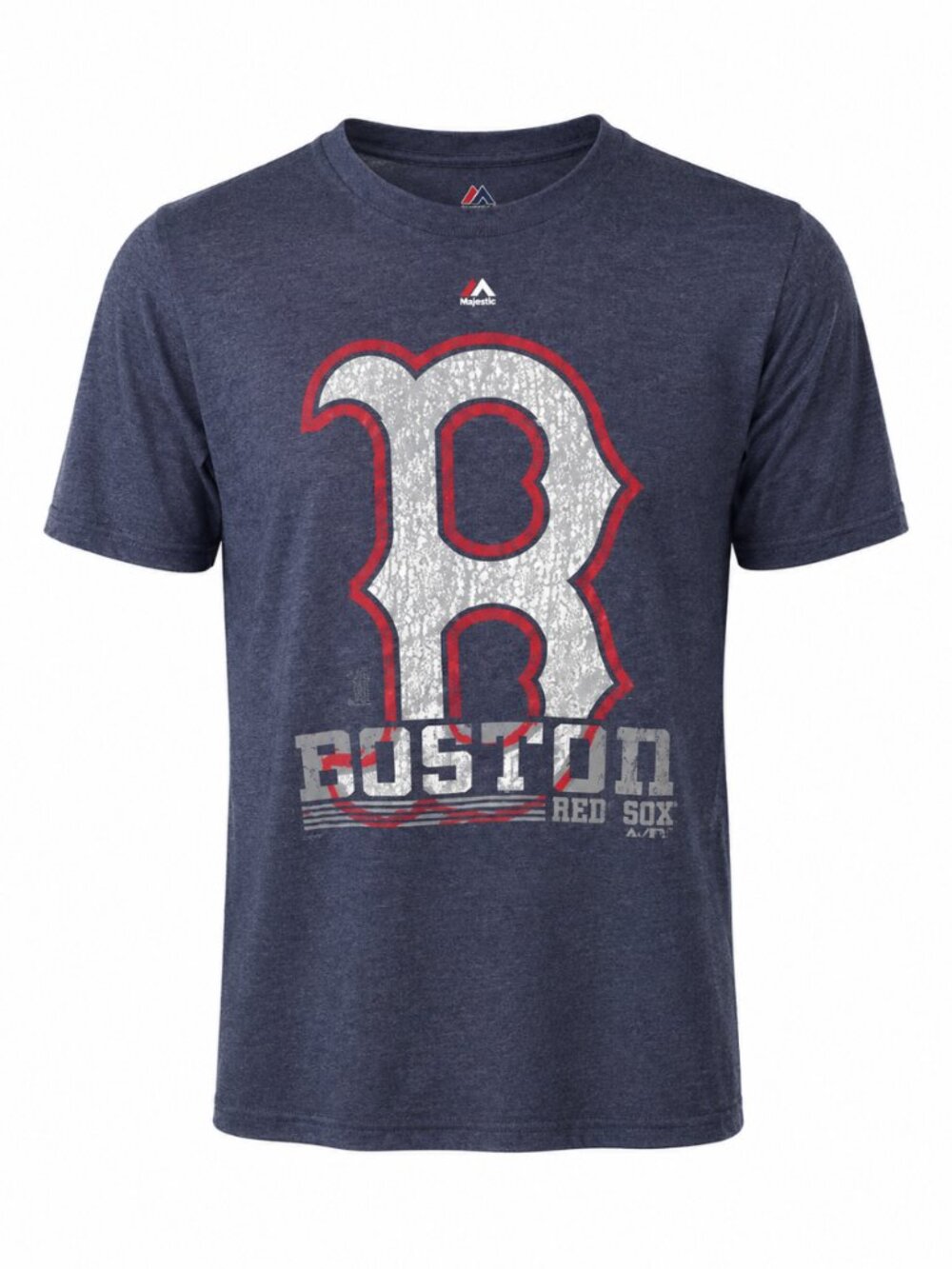 MLBNBoston Red Sox Distressed Big B Graphic Tee Men's L
